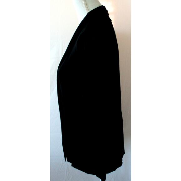 Cyrus Women's Black Long Sleeve Open Front Cardigan Sweater Size Medium - Picture 4 of 9